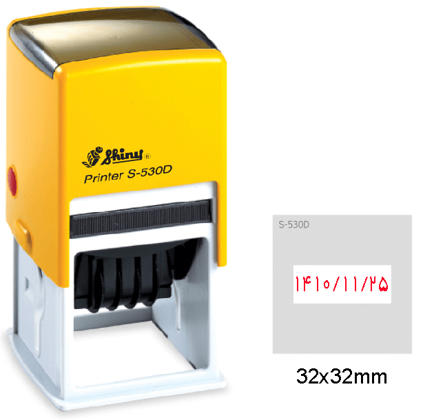 مهراتومات تاریخ دارمربع shiny S-530D