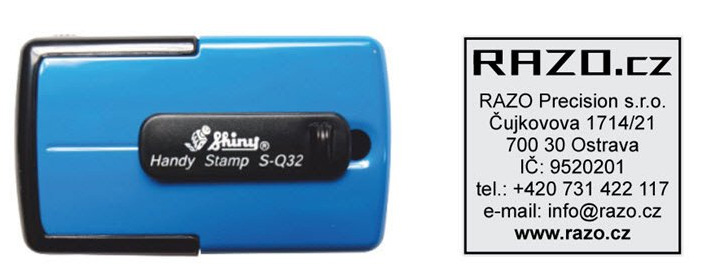 مهرمربع جیبی شاینی S-Q32