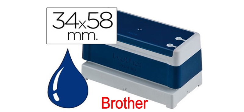 پایه مهر Brother 34*58 مستطیل