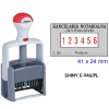 SHINY E-946 مهر شماره دار با یک شماره 6 رقمی