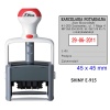 مهرتاریخ دار حرفه ای shiny E-915