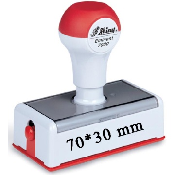 مهر لیزری شاینی مستطیل EK-7030