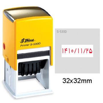 مهراتومات تاریخ دارمربع shiny S-530D