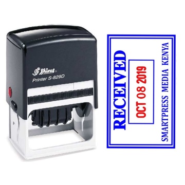 مهراتومات تاریخ دارمستطیلی shiny S-829D