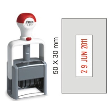 مهرتاریخ دار حرفه ای shiny E-913