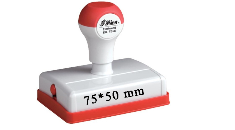 مهر لیزری شاینی مستطیل EK-7550