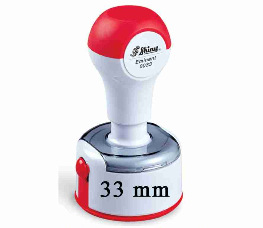 مهر لیزری شاینی دایره EK-0033