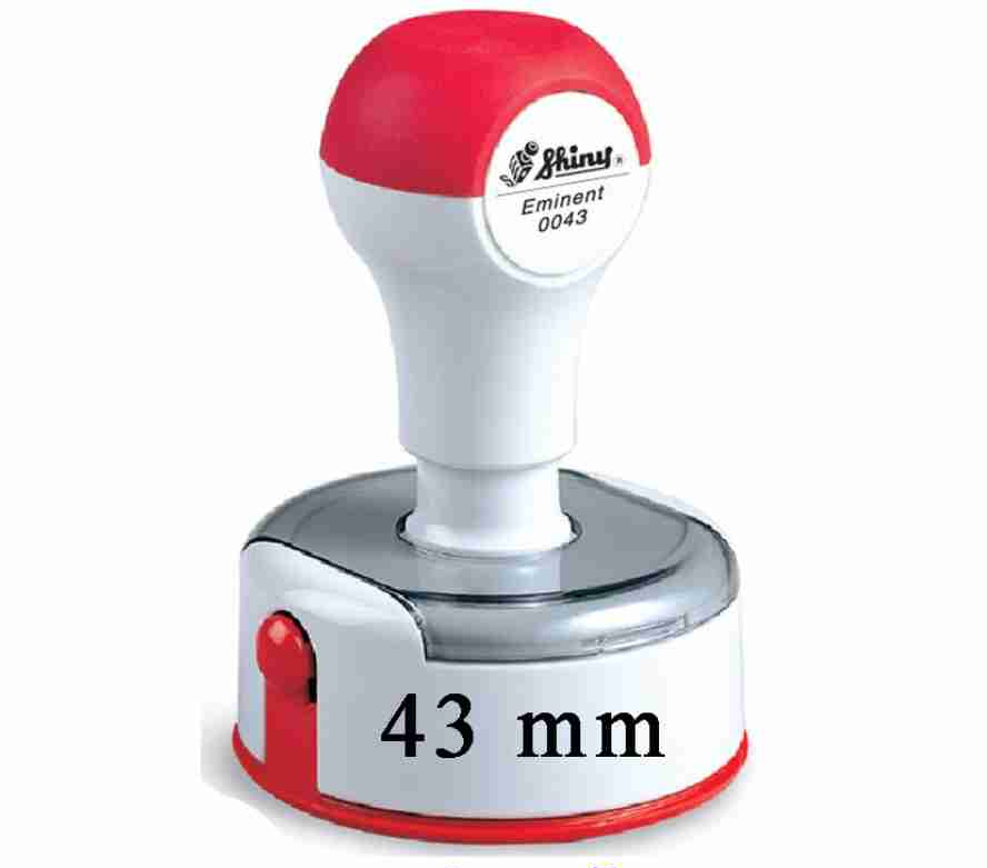 مهر لیزری شاینی دایره EK-0043
